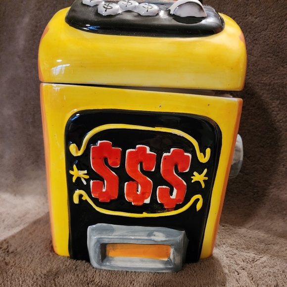 1 Armed Bandit Cookie Jar 777 - Picture 2 of 7